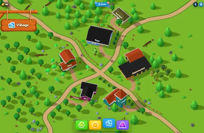 Game Village Map